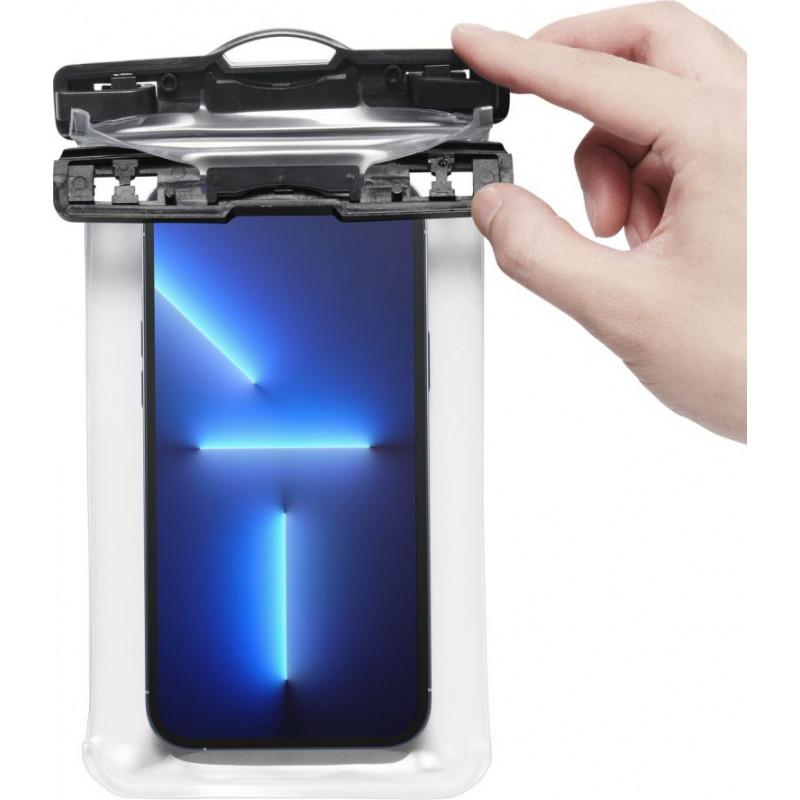 Spigen A601 Aqua Shield Universal Αδιάβροχη Θήκη, Crystal Clear