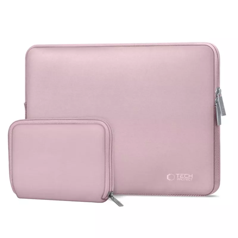 Θήκη Laptop Tech-Protect NeoSlim THP3382 13-14" σε σκούρο ροζ