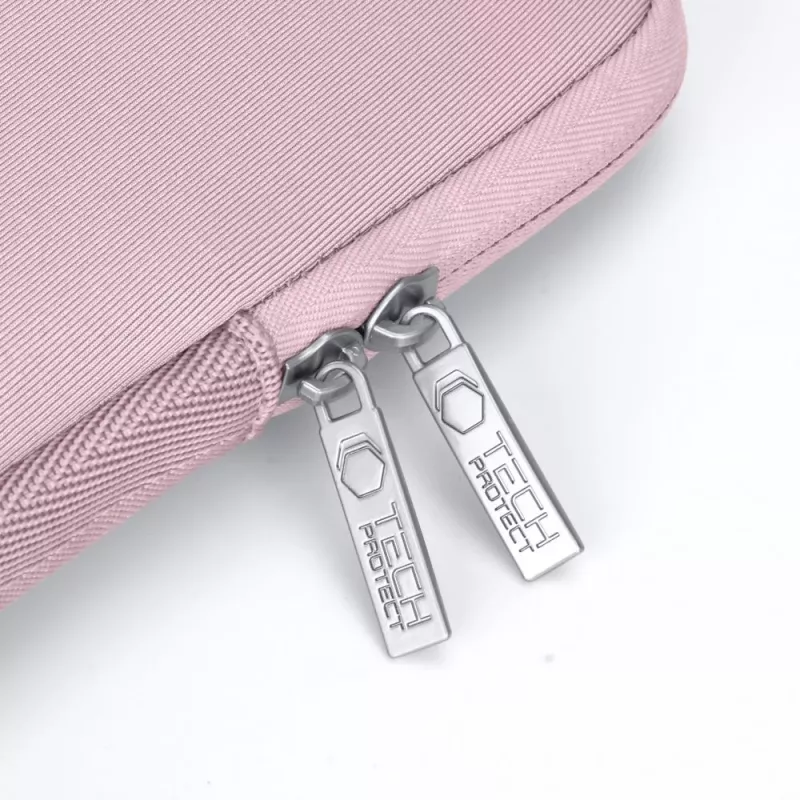 Θήκη Laptop Tech-Protect NeoSlim THP3382 13-14" σε σκούρο ροζ
