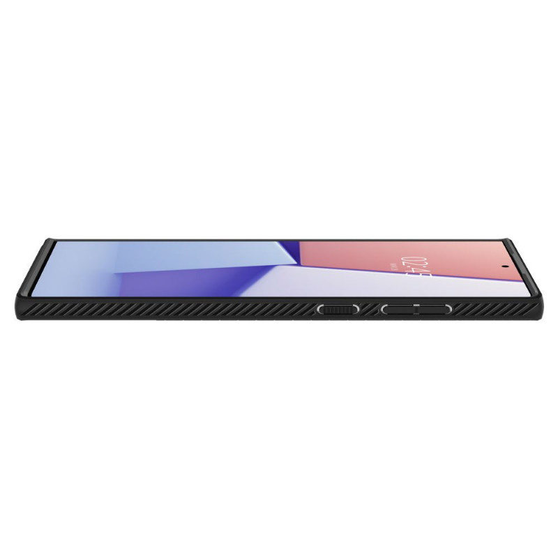 Θήκη Spigen Liquid Air για Samsung Galaxy S22 Ultra, μαύρο ματ