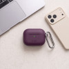 Θήκη φόρτισης Tech-Protect Silicone Hook THP6103 για Apple AirPods Pro 3, Burgundy