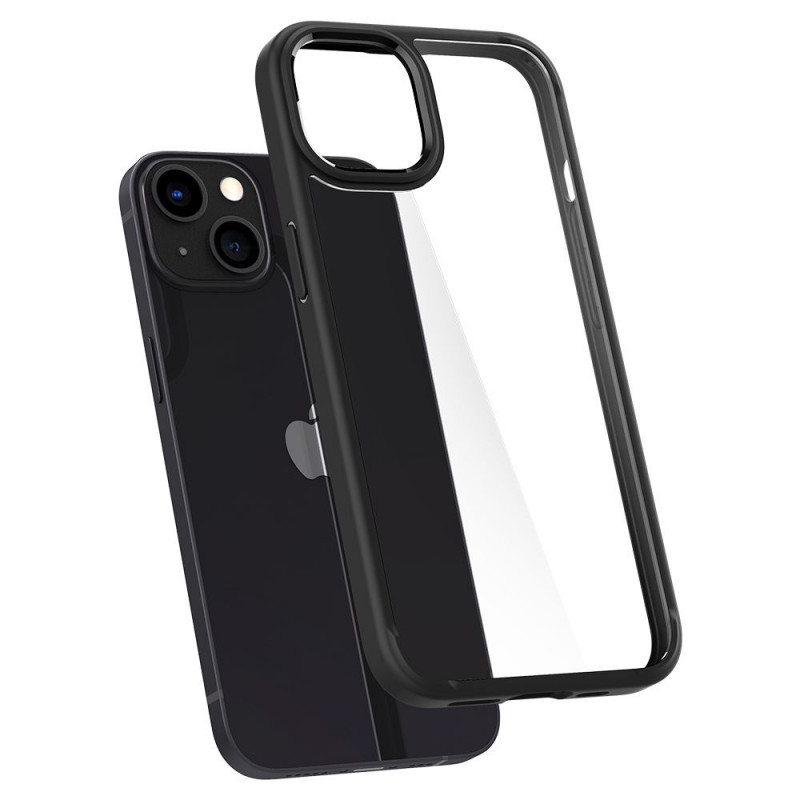 Θήκη Spigen Ultra Hybrid για Apple iPhone 13, μαύρο ματ