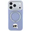 Θήκη Karl Lagerfeld with Ring Stand 360 Karl Head Pin MagSafe για Apple iPhone 18 Pro Max / 17 Pro Max, γαλάζιο (KF003238)