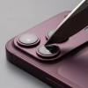 Tech-Protect Camfull Fit+ Προστατευτικό Φακού Κάμερας για Apple iPhone 18 Pro Max, Burgundy