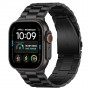 Tech-Protect Stainless THP6099 Apple Watch 8 / 9 / 10 / 11 / 12 / SE / Ultra 44/45/46/49 mm ανοξείδωτο μπρασελέ, μαύρο