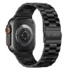Tech-Protect Stainless THP6099 Apple Watch 8 / 9 / 10 / 11 / 12 / SE / Ultra 44/45/46/49 mm ανοξείδωτο μπρασελέ, μαύρο