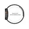 Tech-Protect Stainless THP6099 Apple Watch 8 / 9 / 10 / 11 / 12 / SE / Ultra 44/45/46/49 mm ανοξείδωτο μπρασελέ, μαύρο