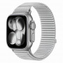 Tech-Protect Nylonloop Apple Watch 8 / 9 / 10 / 11 / 12 / SE / Ultra 44/45/46/49 mm Λουράκι Ρολογιού, Ανοιχτό Γκρι