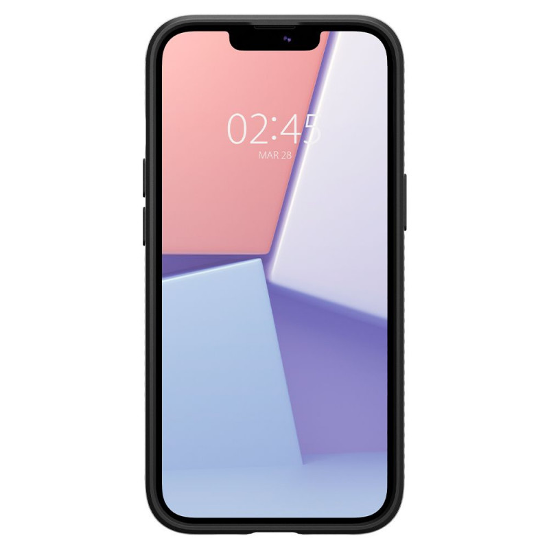Θήκη Spigen Liquid Air για Apple iPhone 13 mini, μαύρη ματ