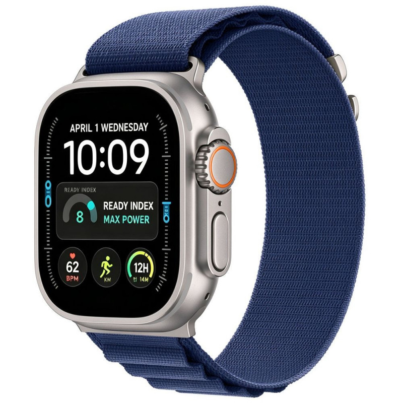 Tech-Protect Nylon Pro Apple Watch 8 / 9 / 10 / 11 / 12 / SE / Ultra 44/45/46/49 mm Λουράκι ρολογιού, Μπλε ναυτικό