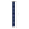 Tech-Protect Nylon Pro Apple Watch 8 / 9 / 10 / 11 / 12 / SE / Ultra 44/45/46/49 mm Λουράκι ρολογιού, Μπλε ναυτικό