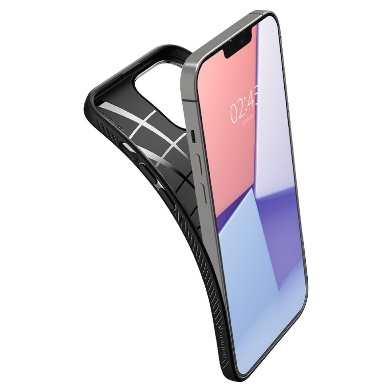 Θήκη Spigen Liquid Air για Apple iPhone 13 Pro, μαύρο ματ