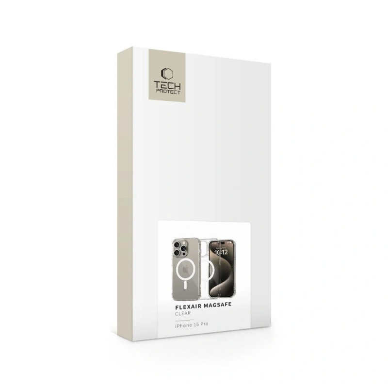 Θήκη Tech-Protect FlexAir MagSafe THP3579 για Apple iPhone 15 Pro, Διάφανη
