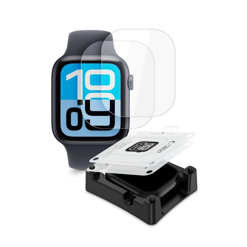 Tech-Protect Supreme Set+ Apple Watch 4 / 5 / 6 / SE 1 / 2 / 3 44 mm Μεμβράνη Υδρογέλης για Οθόνη, Διαφανής (2 τεμ.)
