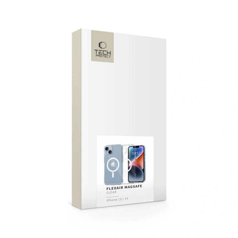Θήκη Tech-Protect FlexAir MagSafe για Apple iPhone 13 / 14, Διάφανη