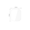 Tech-Protect Supreme Set+ Apple Watch 4 / 5 / 6 / SE 1 / 2 / 3 40 mm Μεμβράνη Υδρογέλης για Οθόνη, Διαφανής (2 τεμ.)
