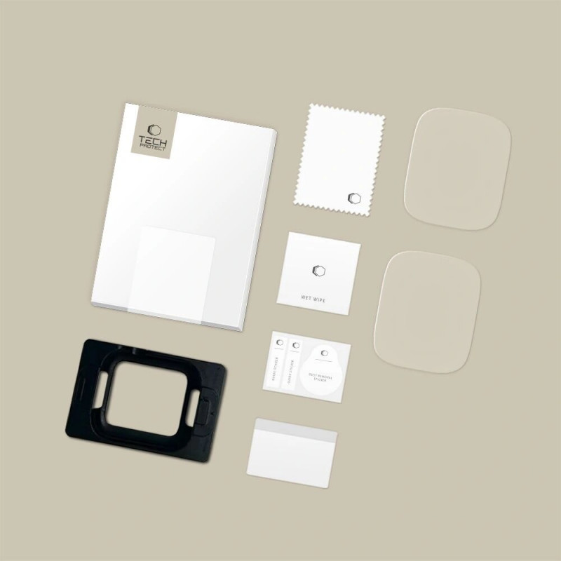 Tech-Protect Supreme Set+ Apple Watch 4 / 5 / 6 / SE 1 / 2 / 3 40 mm Μεμβράνη Υδρογέλης για Οθόνη, Διαφανής (2 τεμ.)