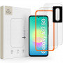 Tech-Protect Easy Set+ Samsung Galaxy A27 5G Διαφανές Σετ Προστασίας Οθόνης και Φακού από Σκληρυμένο Γυαλί (3 τεμ.)