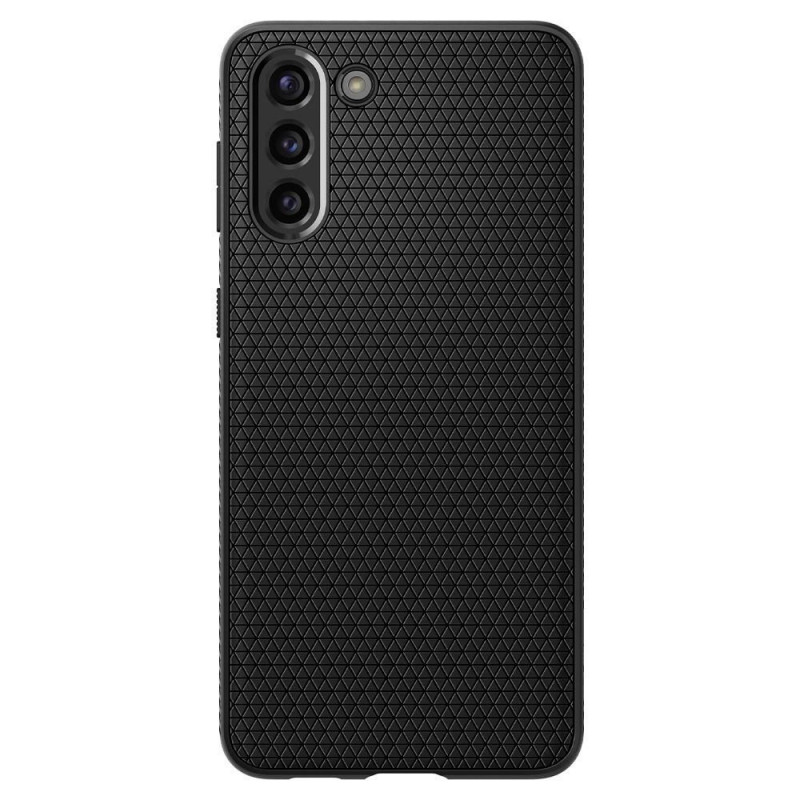 Θήκη Spigen Liquid Air για Samsung Galaxy S21, μαύρο ματ