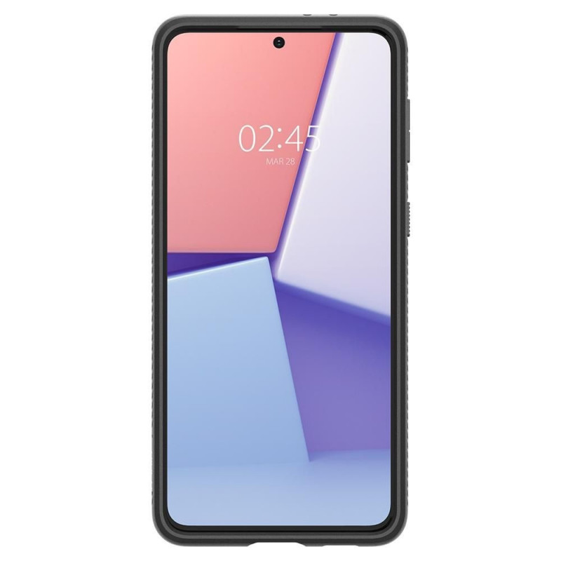 Θήκη Spigen Liquid Air για Samsung Galaxy S21, μαύρο ματ