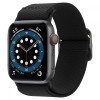 Spigen Fit Lite Band για Apple Watch 4/5/6/7/SE/8/9/Ultra 44/45/49 mm, Μαύρο