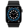 Spigen Fit Lite Band για Apple Watch 4/5/6/7/SE/8/9/Ultra 44/45/49 mm, Μαύρο