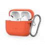 Θήκη Tech-Protect Silicone Hook για Apple AirPods Pro 1 / 2, Neon Orange