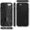 Θήκη Spigen Liquid Air για Apple iPhone SE 2022 / SE 2020 / 8 / 7, μαύρη