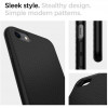 Θήκη Spigen Liquid Air για Apple iPhone SE 2022 / SE 2020 / 8 / 7, μαύρη