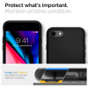 Θήκη Spigen Liquid Air για Apple iPhone SE 2022 / SE 2020 / 8 / 7, μαύρη