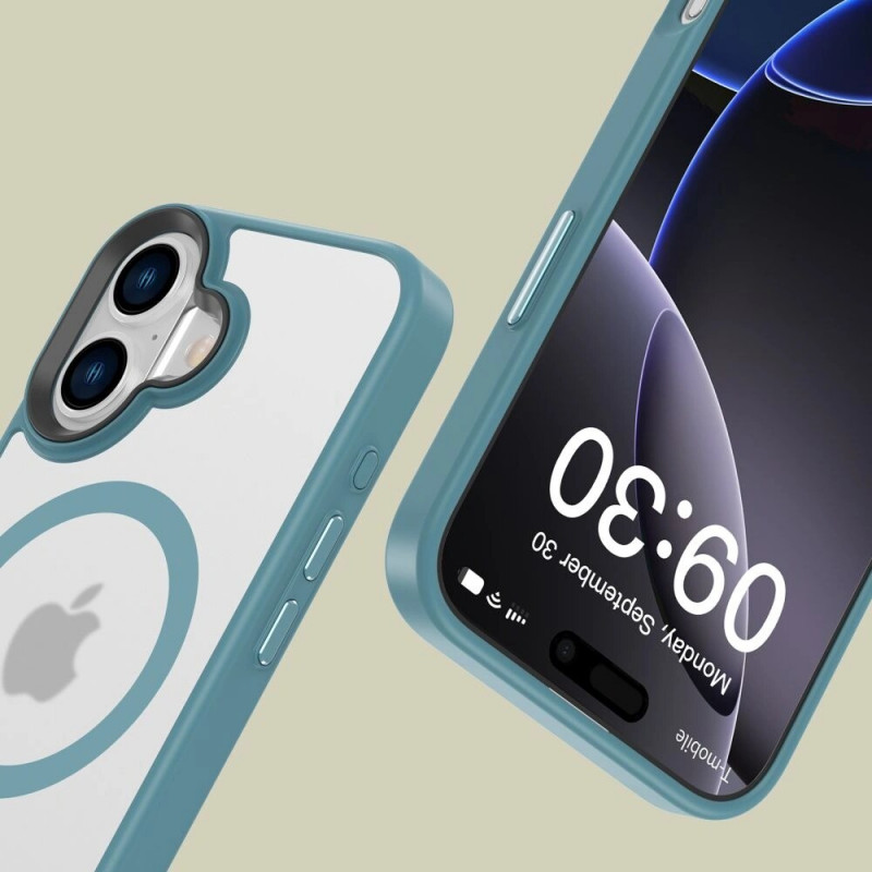 Θήκη Tech-Protect MagMat MagSafe για Apple iPhone 16, ματ πετρόλ
