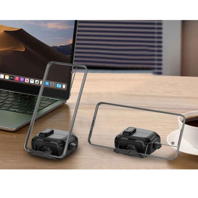 Θήκη Tech-Protect Carbonox MagSafe THP4736 για Samsung Galaxy Buds 3 / 3 FE / 3 Pro, Μαύρη
