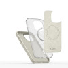Θήκη Tech-Protect Silicone Pure MagSafe για Apple iPhone 16 Pro, Cosmic Latte