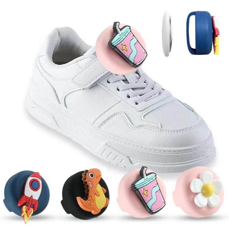 Θήκη σιλικόνης Tech-Protect Smooth For Kids για Apple AirTag 1 / 2, πολύχρωμη (4 τεμ.)