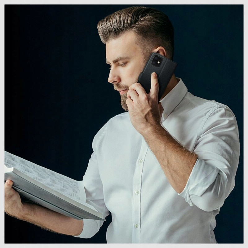 Θήκη πορτοφόλι Tech-Protect για Samsung Galaxy A16 4G / 5G, μαύρη