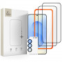 Tech-Protect Easy Set+ Βασικό σετ από σκληρυμένο γυαλί για Samsung Galaxy S26, Μαύρο (3 τεμ.)
