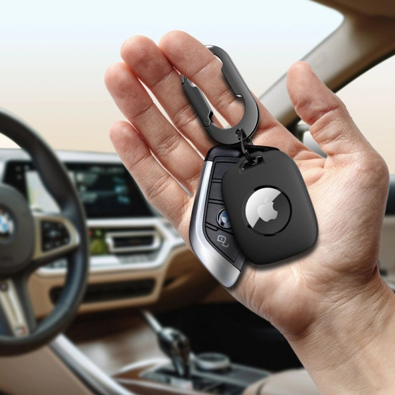 Θήκη Tech-Protect Velar για Apple AirTag 1 / 2, Μαύρη