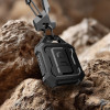 Θήκη Tech-Protect Kevlar Pro για Apple AirTag 1 / 2, Μαύρη