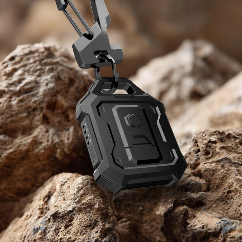 Θήκη Tech-Protect Kevlar Pro για Apple AirTag 1 / 2, Μαύρη