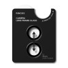 Ringke Camera Frame RGK12086 Προστατευτικό Φακού Κάμερας για Apple iPhone Duo (2 τεμ.), Μαύρο