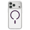 Θήκη Spigen Ultra Hybrid MagSafe για Apple iPhone 17 Pro Max / 18 Pro Max, Διάφανη/Βουργουνδί