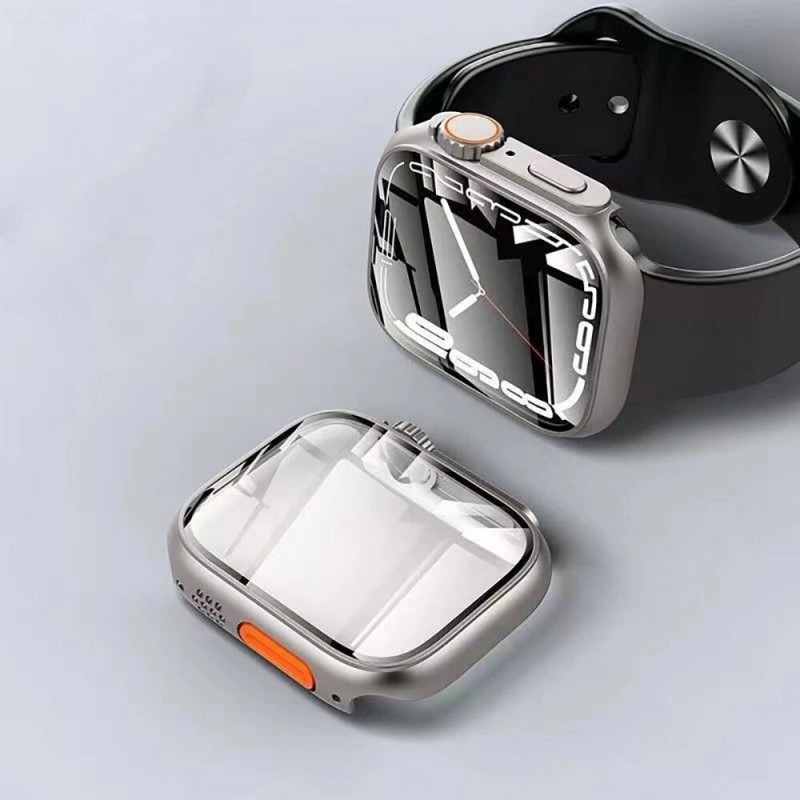 Θήκη Tech-Protect Defense360 για Apple Watch 10 / 11 46 mm, μαύρο/πορτοκαλί