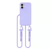 Θήκη Tech-Protect Magnecklace MagSafe με κορδόνι για Apple iPhone 16, Μωβ