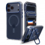 Θήκη Spigen Ultra Hybrid Optik S MagSafe για Apple iPhone 17 Pro / 18 Pro, Διάφανη/Deep Blue