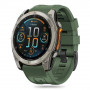 Tech-Protect Λουράκι Σιλικόνης για Garmin Fenix 5S / 5S Plus / 6S / 6S Pro / 7S / 8 (43 mm), Military Green