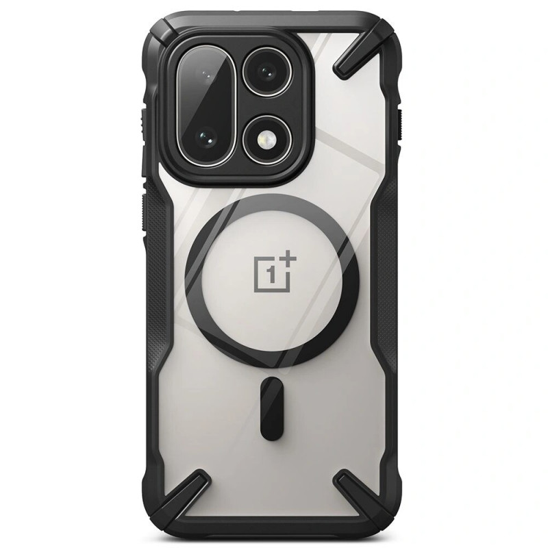 Θήκη Ringke Fusion-X Magnetic MagSafe για OnePlus 15, μαύρη