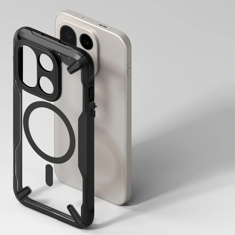 Θήκη Ringke Fusion-X Magnetic MagSafe για OnePlus 15, μαύρη