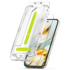 Ringke Easy Slide ανθεκτικό γυαλί για Google Pixel 9a (2 τεμ.), Διαφανές