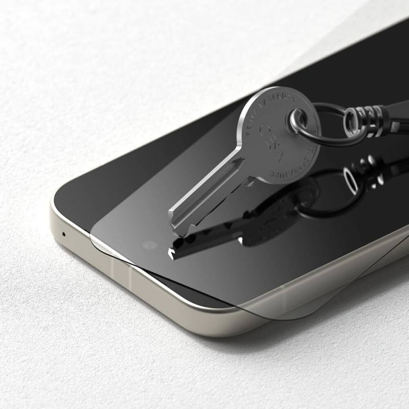 Ringke Easy Slide ανθεκτικό γυαλί για Google Pixel 9a (2 τεμ.), Διαφανές