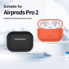 Θήκη σιλικόνης Tech-Protect για Apple AirPods Pro 1/2, Caffe Latte
